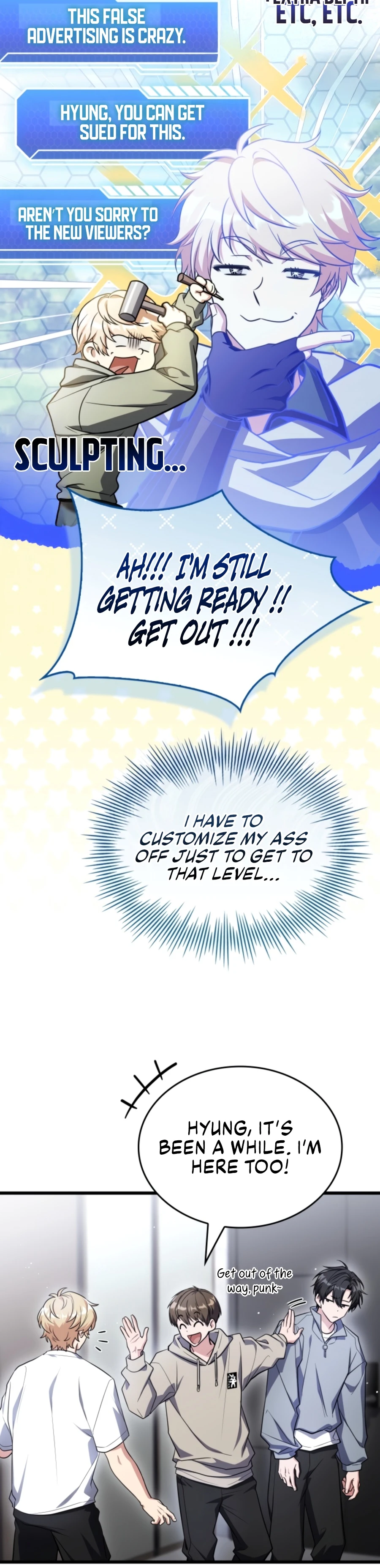 Swordmanship Veteran's Game Stream Chapter 13 — Page 10