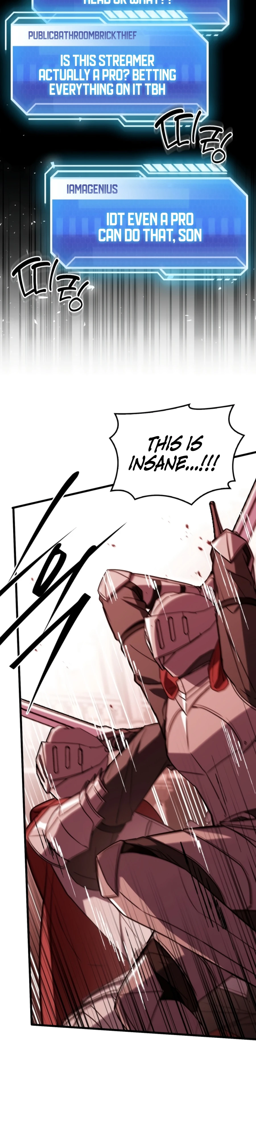Swordmanship Veteran's Game Stream Chapter 6 — Page 3