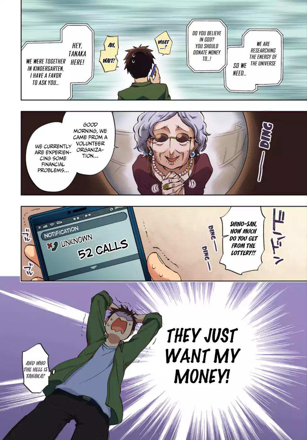 Takarakuji de 40-oku Atatta ndakedo Isekai ni Ijuu Suru Chapter 1 — Page 4