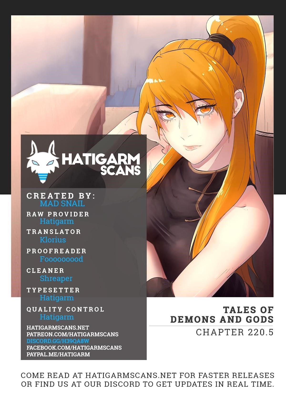 Tales of Demons and Gods Chapter 220.5 — Page 1