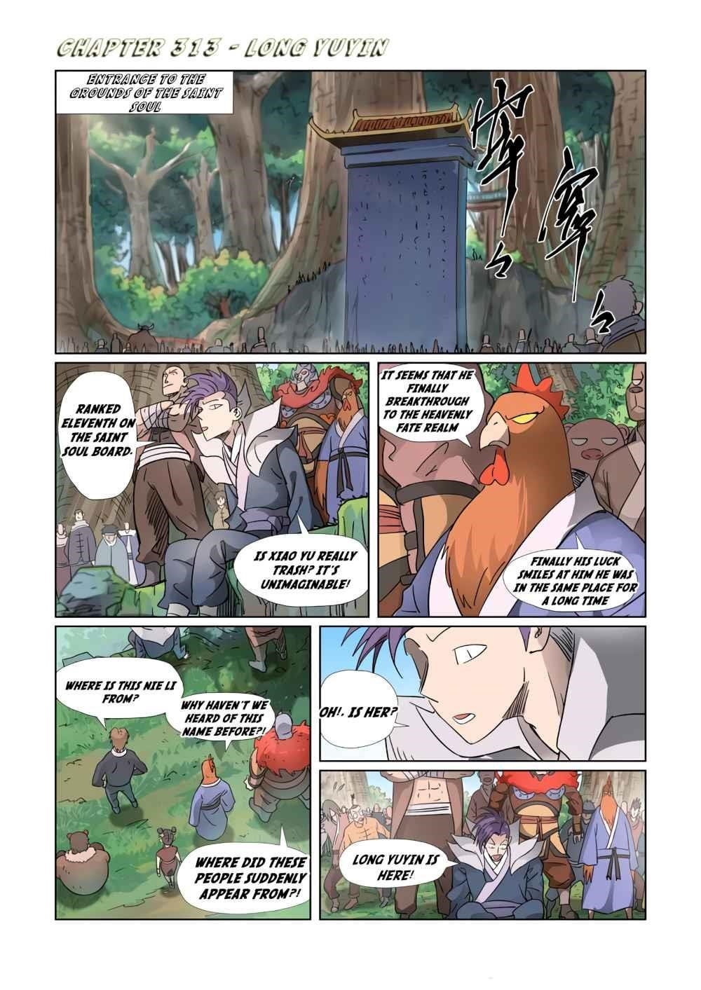 Tales of Demons and Gods Chapter 313 — Page 1