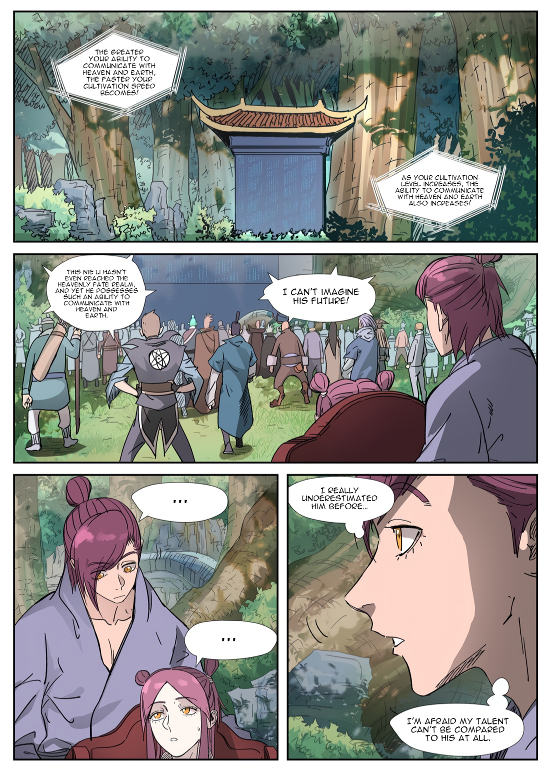 Tales of Demons and Gods Chapter 316.1 — Page 1