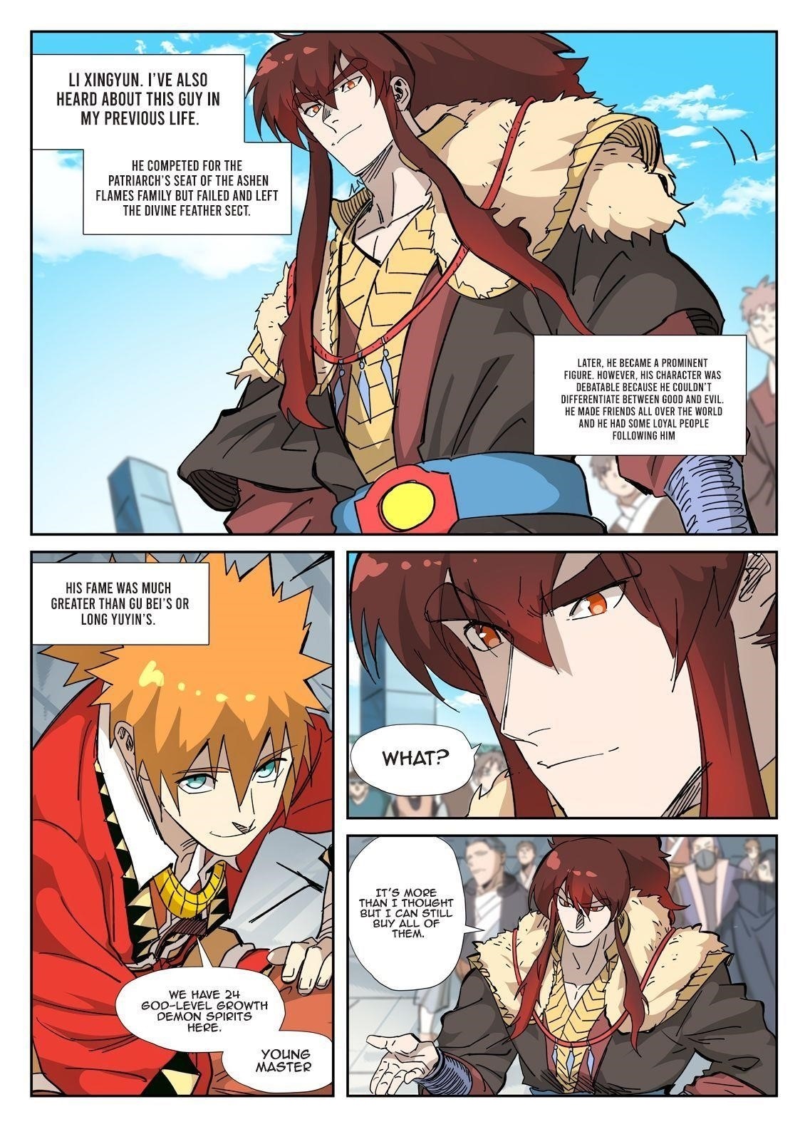 Tales of Demons and Gods Chapter 328.1 — Page 1