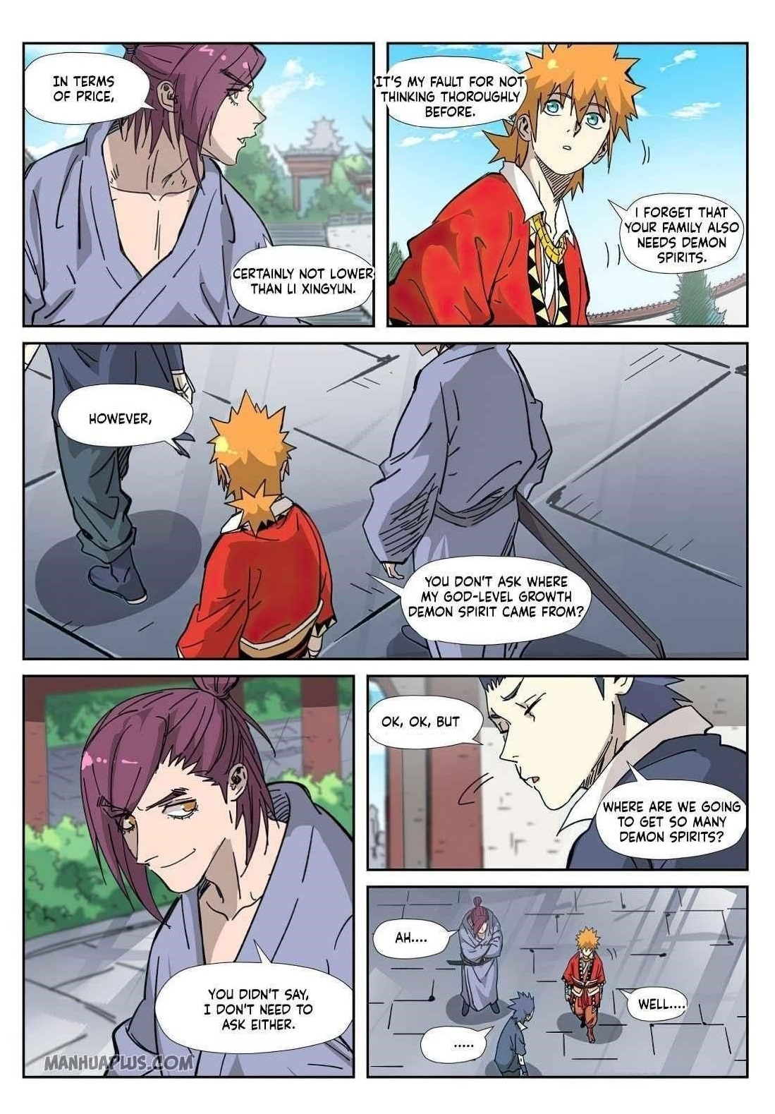 Tales of Demons and Gods Chapter 328.5 — Page 10