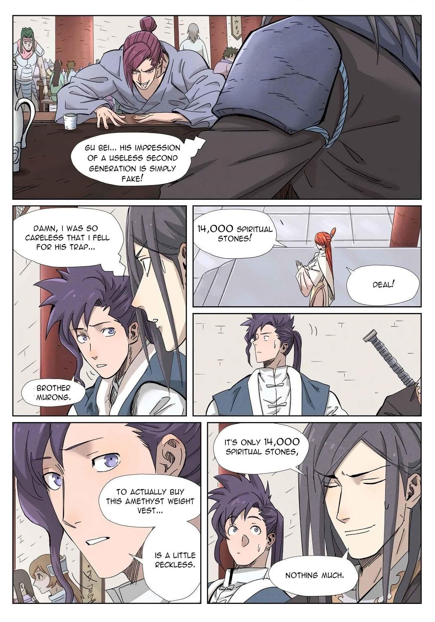 Tales of Demons and Gods Chapter 337.6 — Page 1