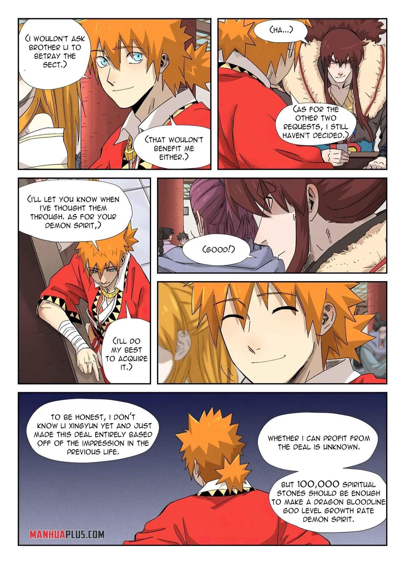 Tales of Demons and Gods Chapter 337.6 — Page 9