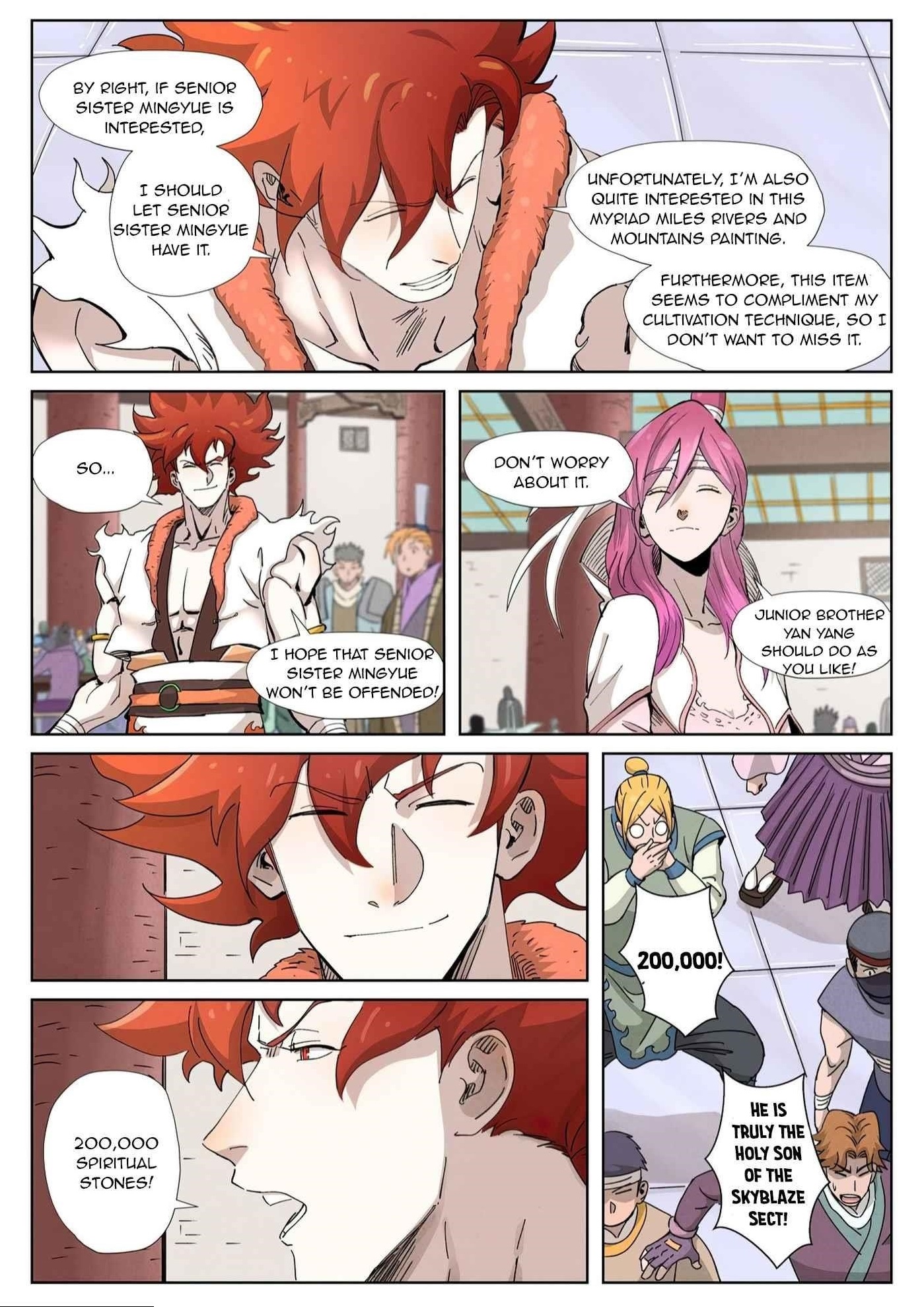 Tales of Demons and Gods Chapter 338.6 — Page 10