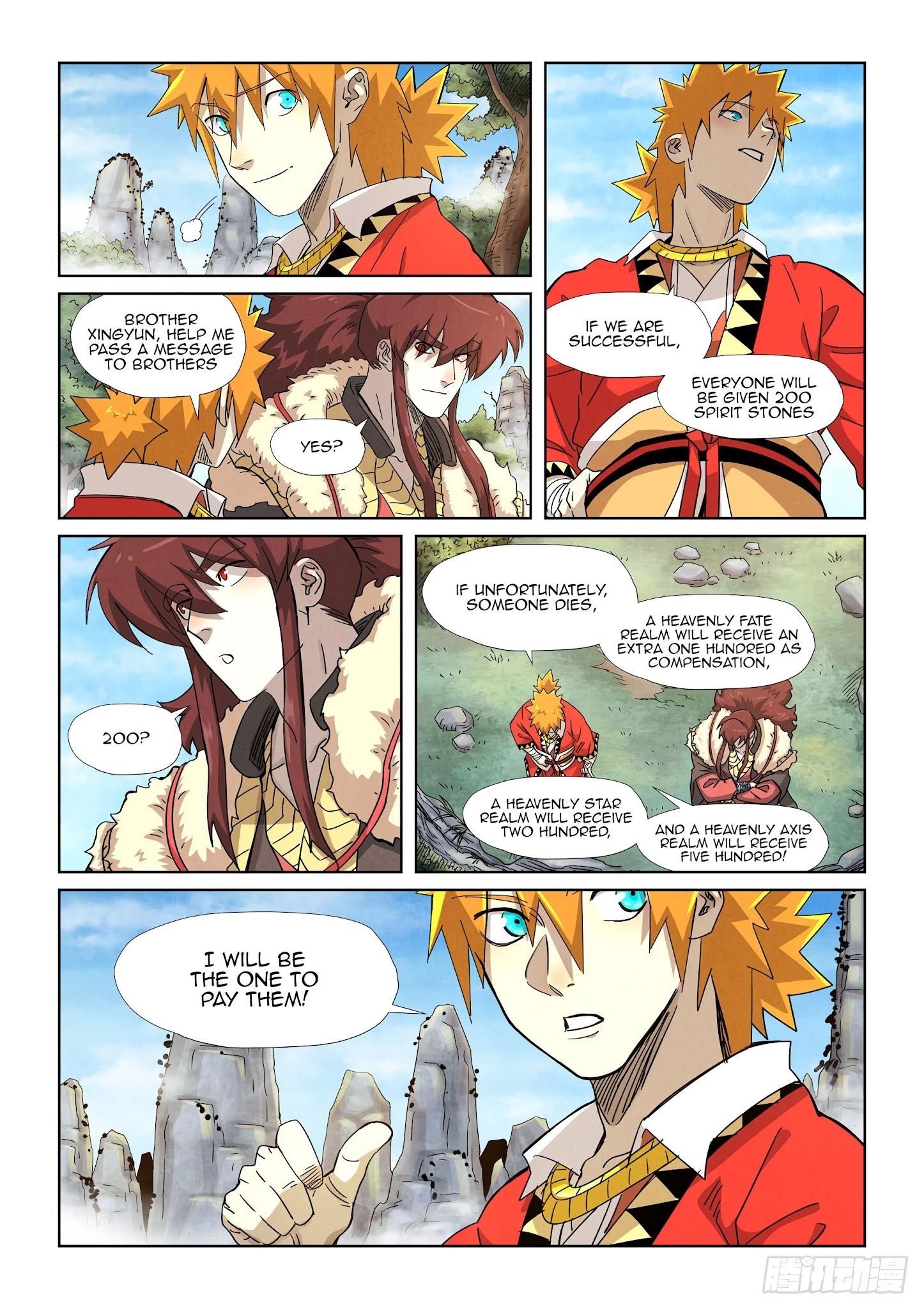 Tales of Demons and Gods Chapter 356.1 — Page 7