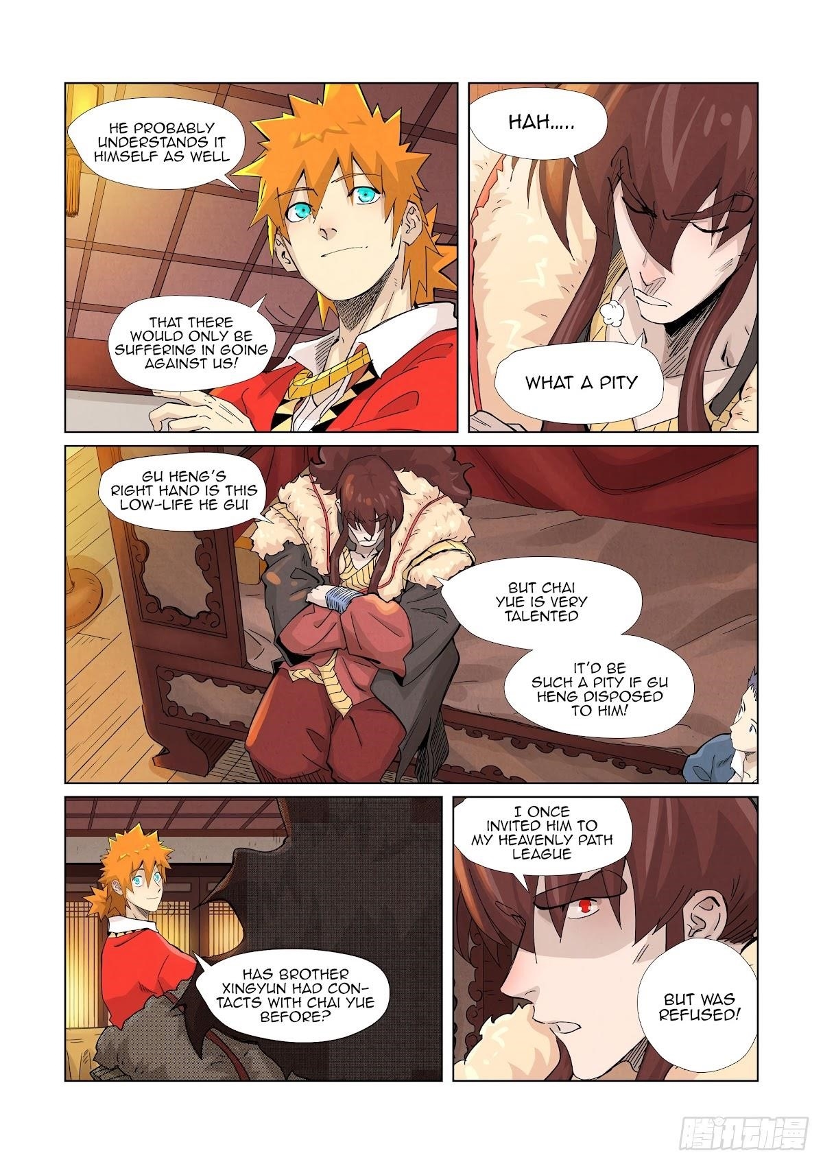Tales of Demons and Gods Chapter 366.5 — Page 8