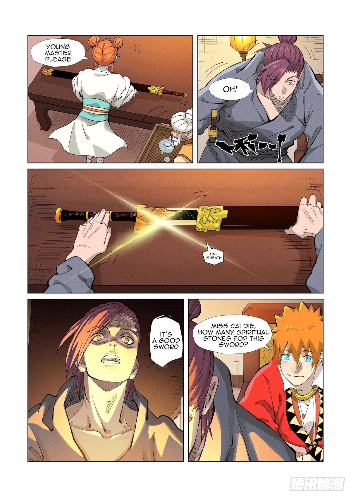 Tales of Demons and Gods Chapter 367.5 — Page 3