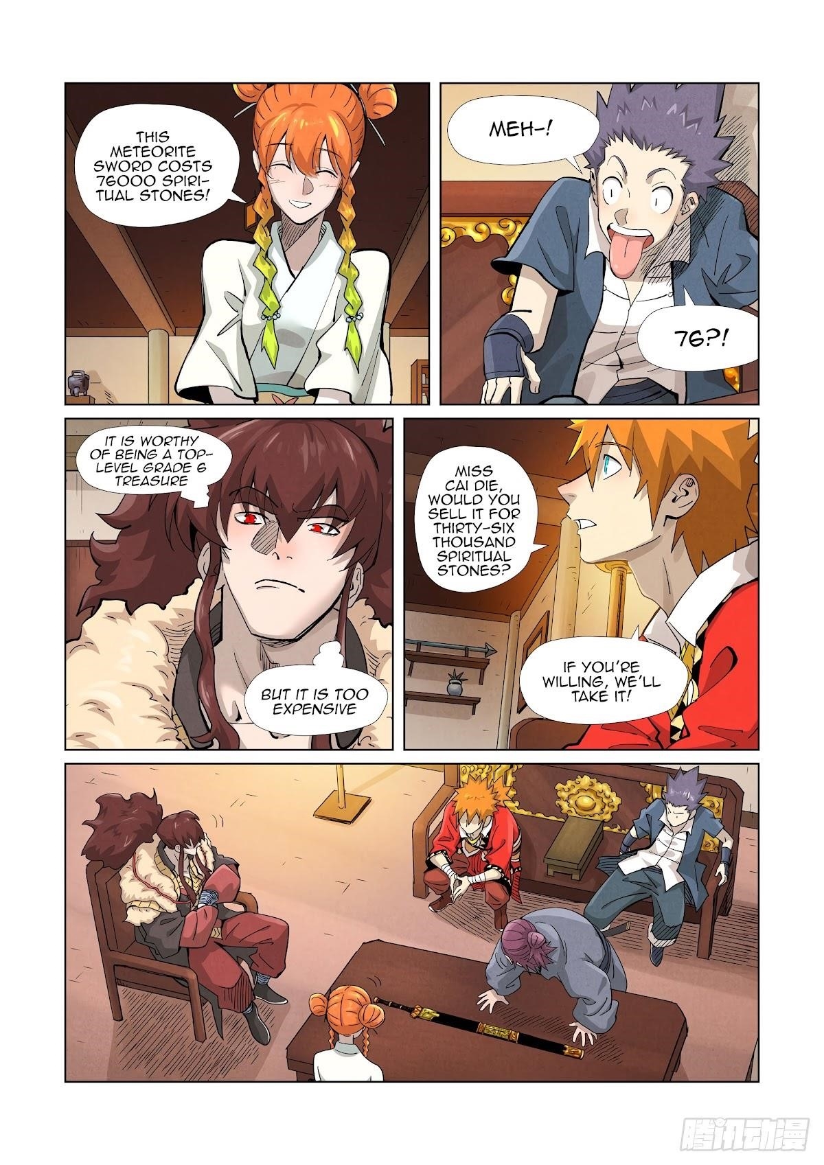 Tales of Demons and Gods Chapter 367.5 — Page 4