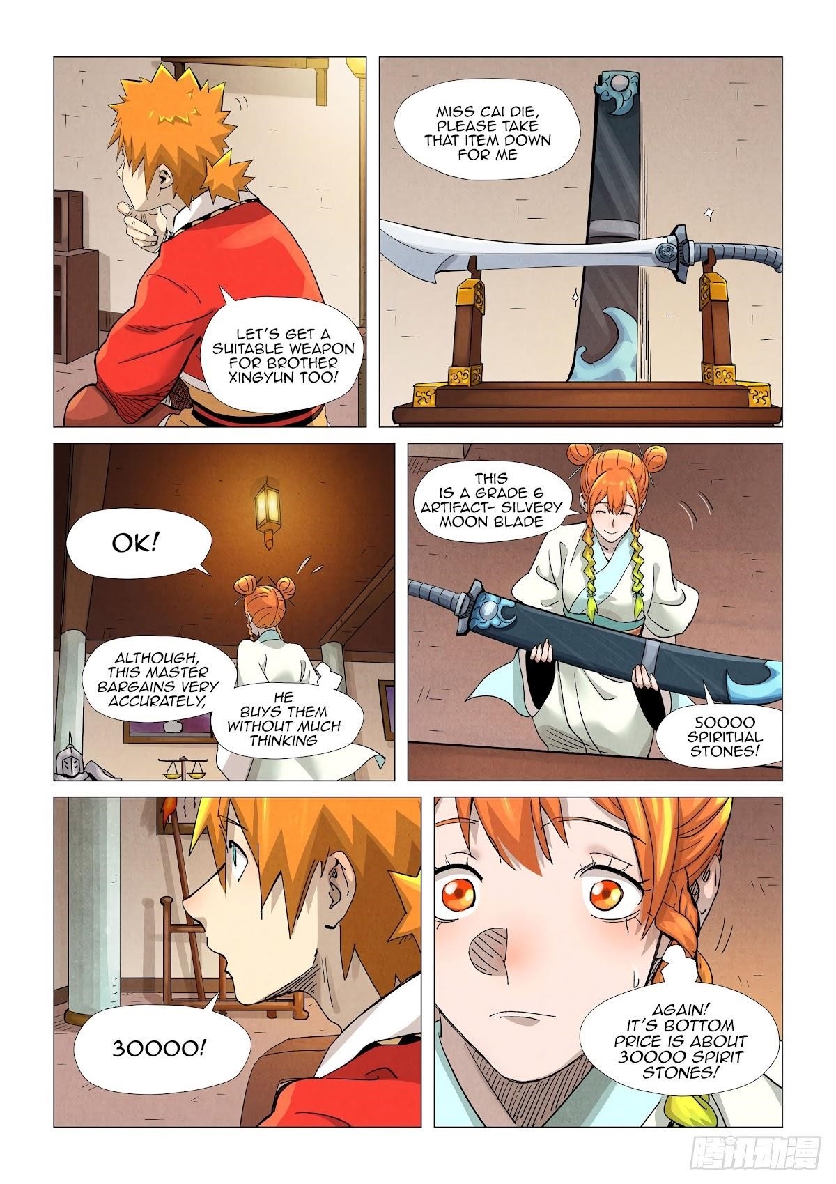 Tales of Demons and Gods Chapter 367.5 — Page 9