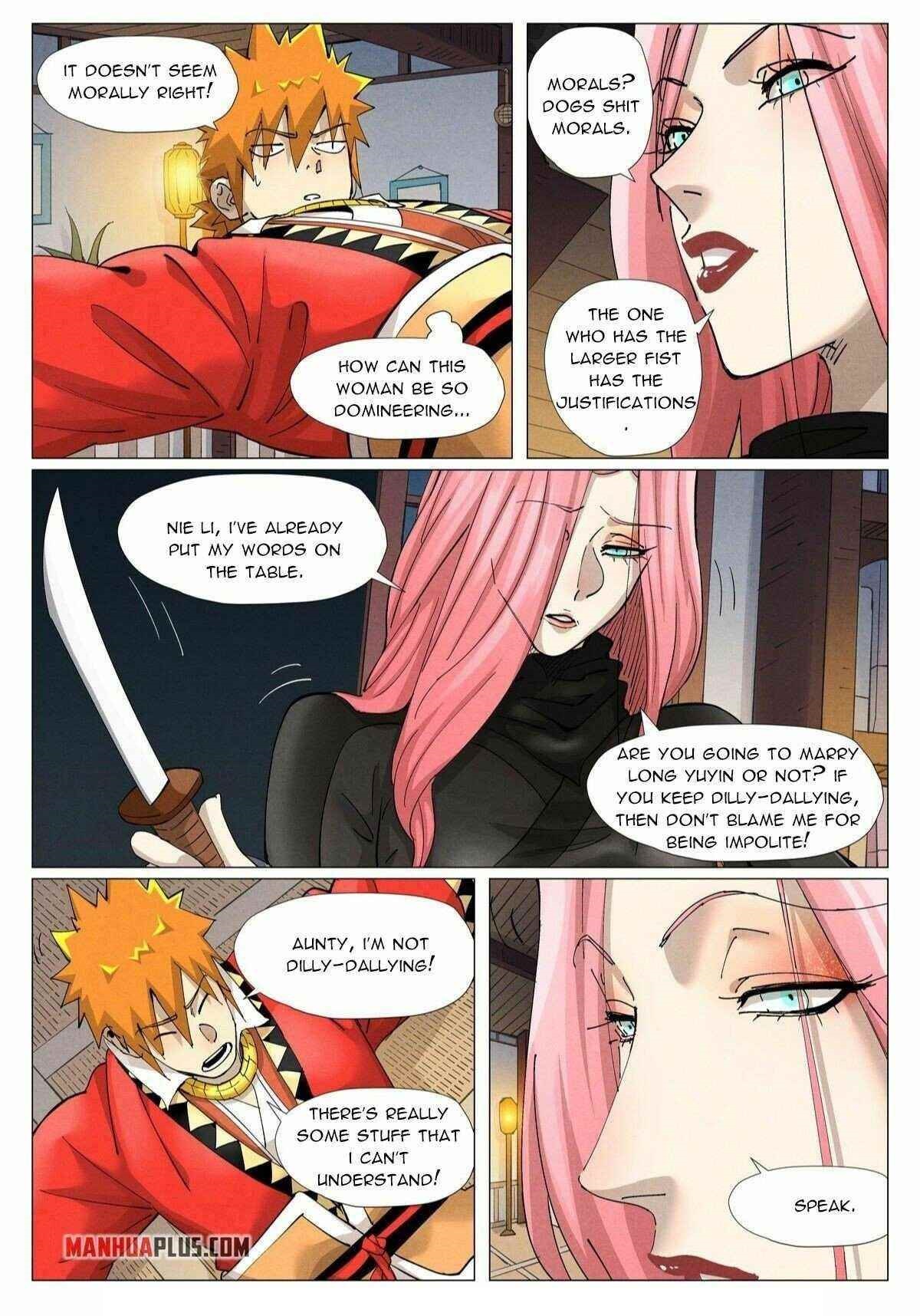 Tales of Demons and Gods Chapter 377.5 — Page 8