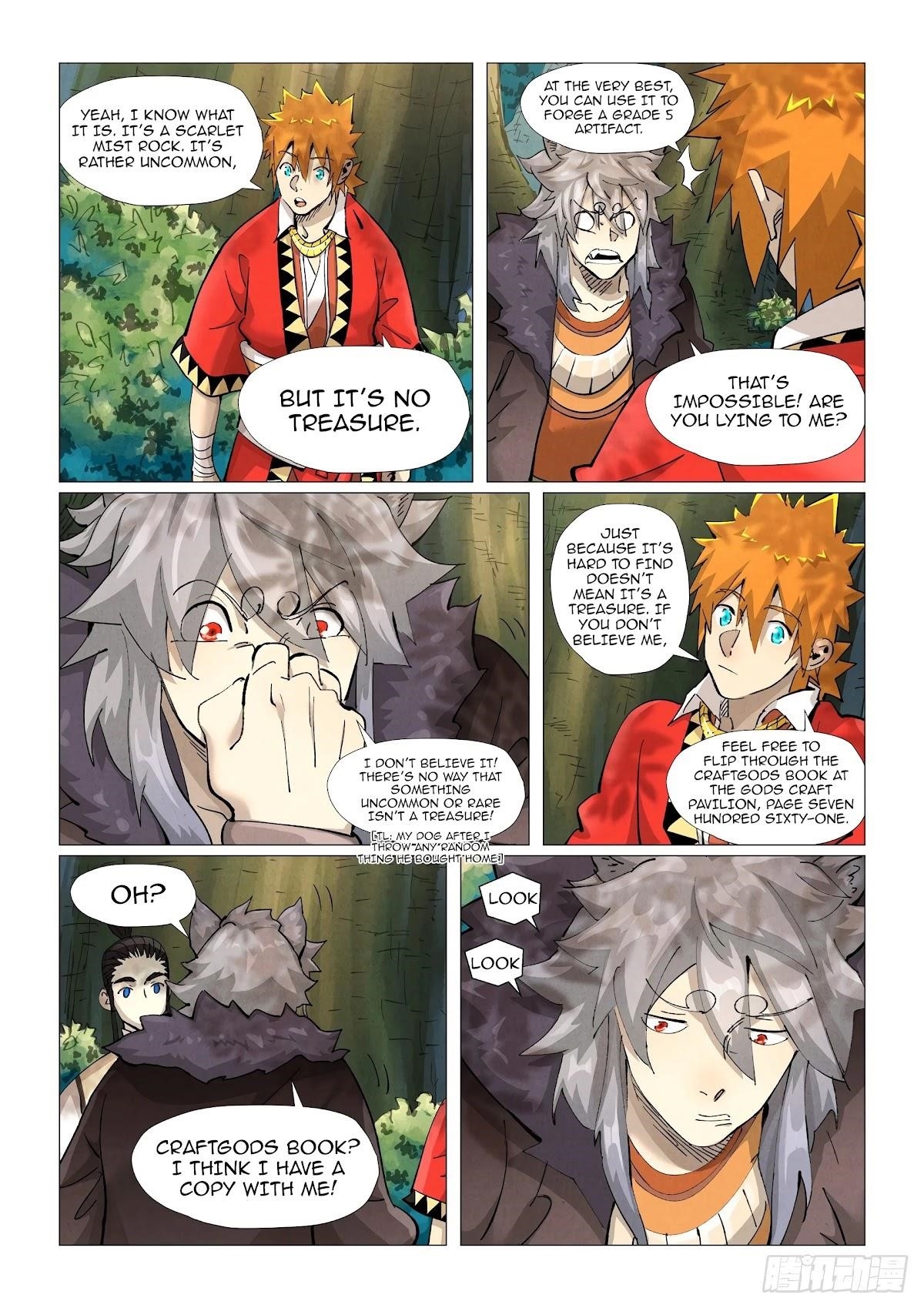 Tales of Demons and Gods Chapter 385.5 — Page 5