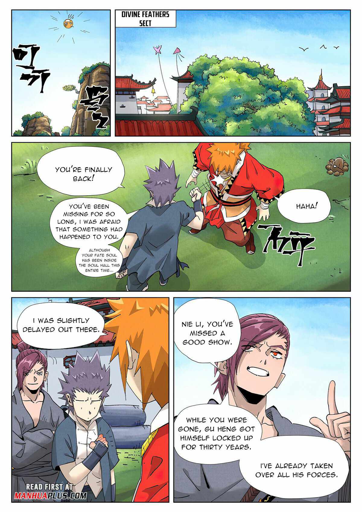 Tales of Demons and Gods Chapter 412.5 — Page 9