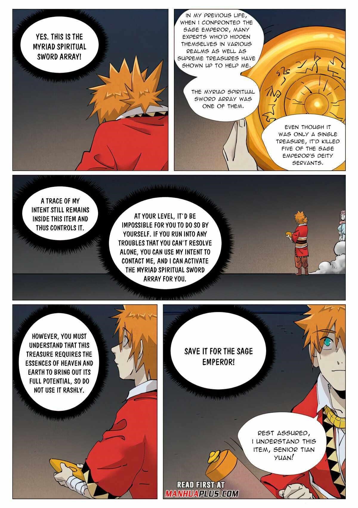 Tales of Demons and Gods Chapter 421.1 — Page 8
