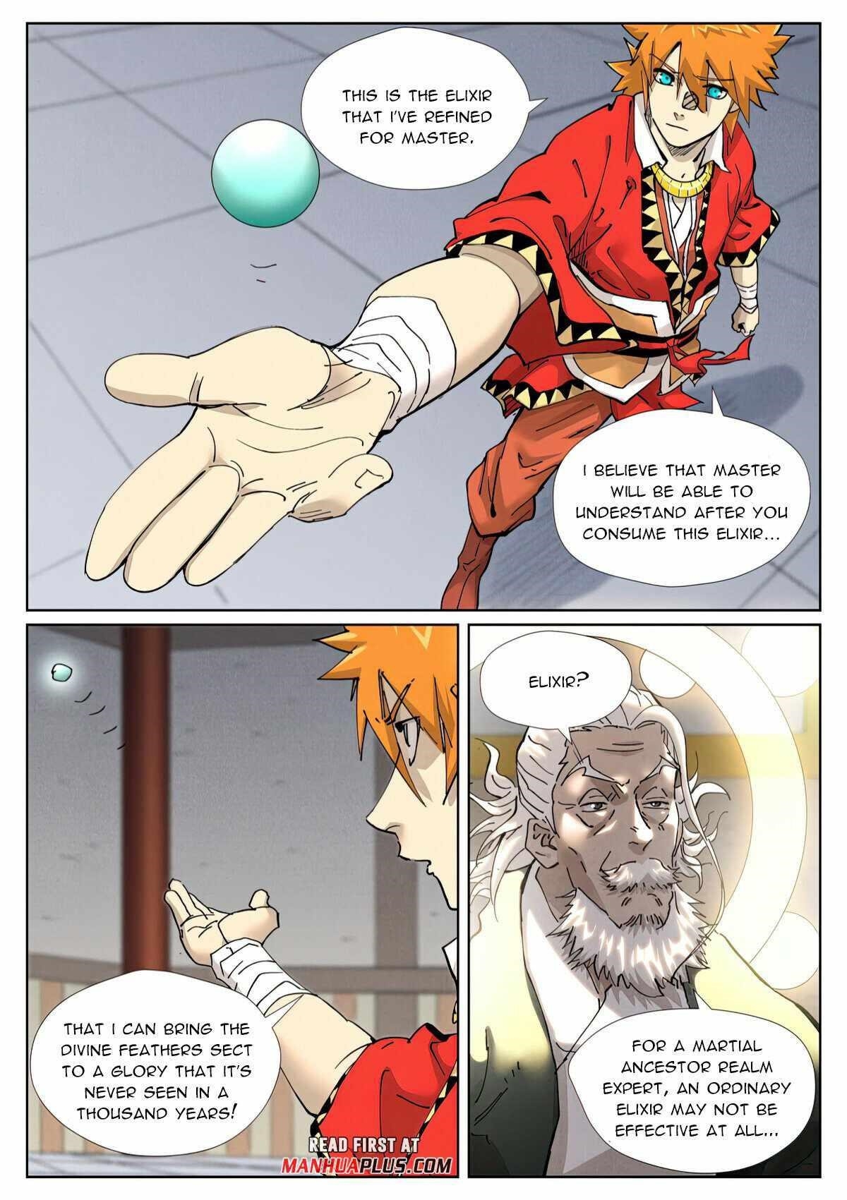 Tales of Demons and Gods Chapter 423.5 — Page 9