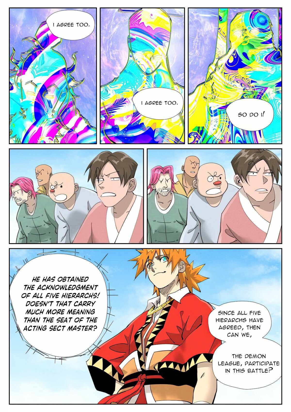 Tales of Demons and Gods Chapter 427.5 — Page 8