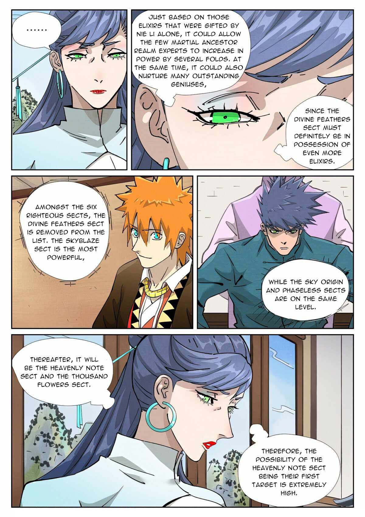 Tales of Demons and Gods Chapter 435.6 — Page 8