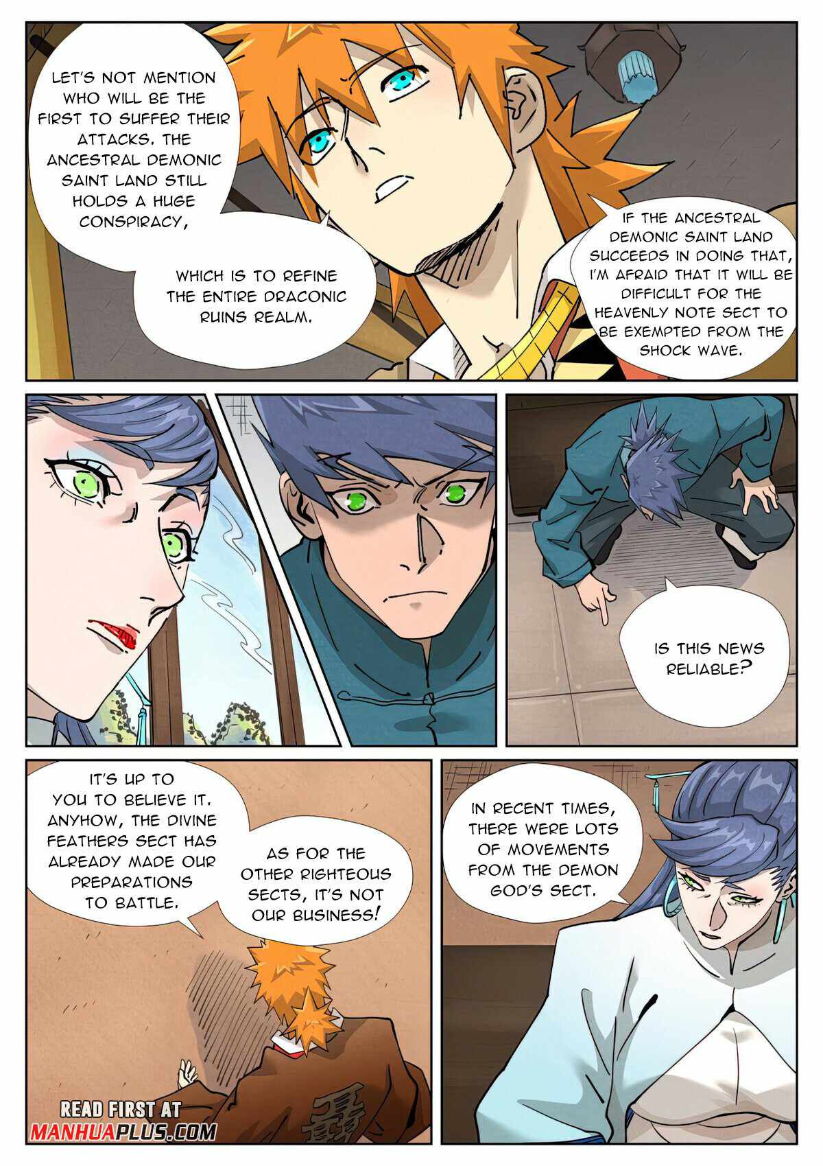 Tales of Demons and Gods Chapter 435.6 — Page 9