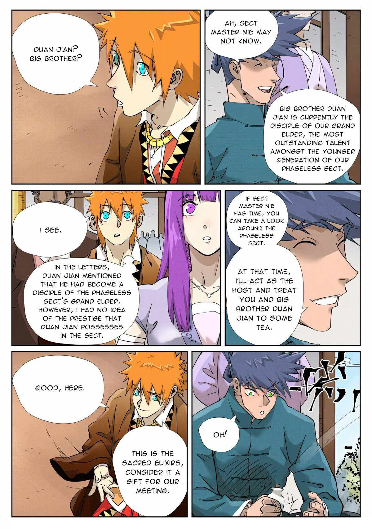 Tales of Demons and Gods Chapter 436.1 — Page 8