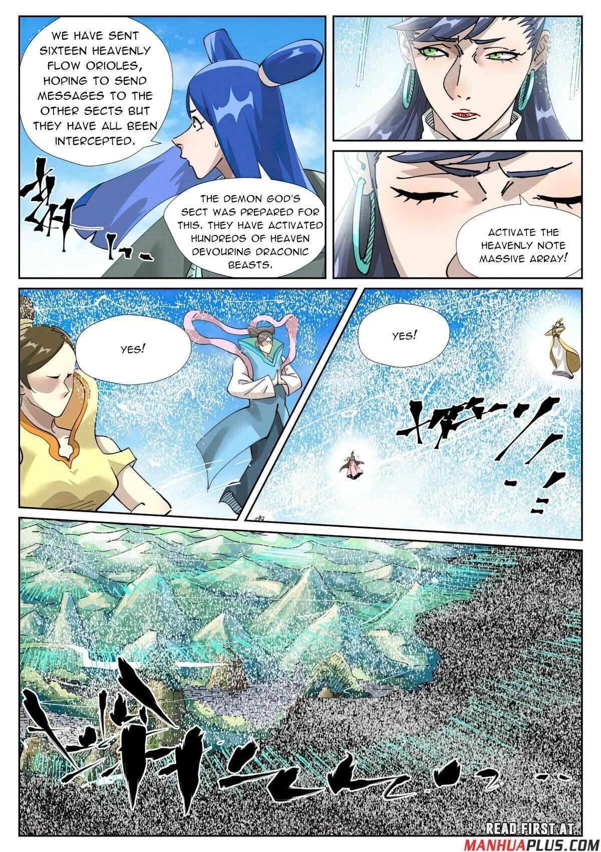 Tales of Demons and Gods Chapter 438.6 — Page 8