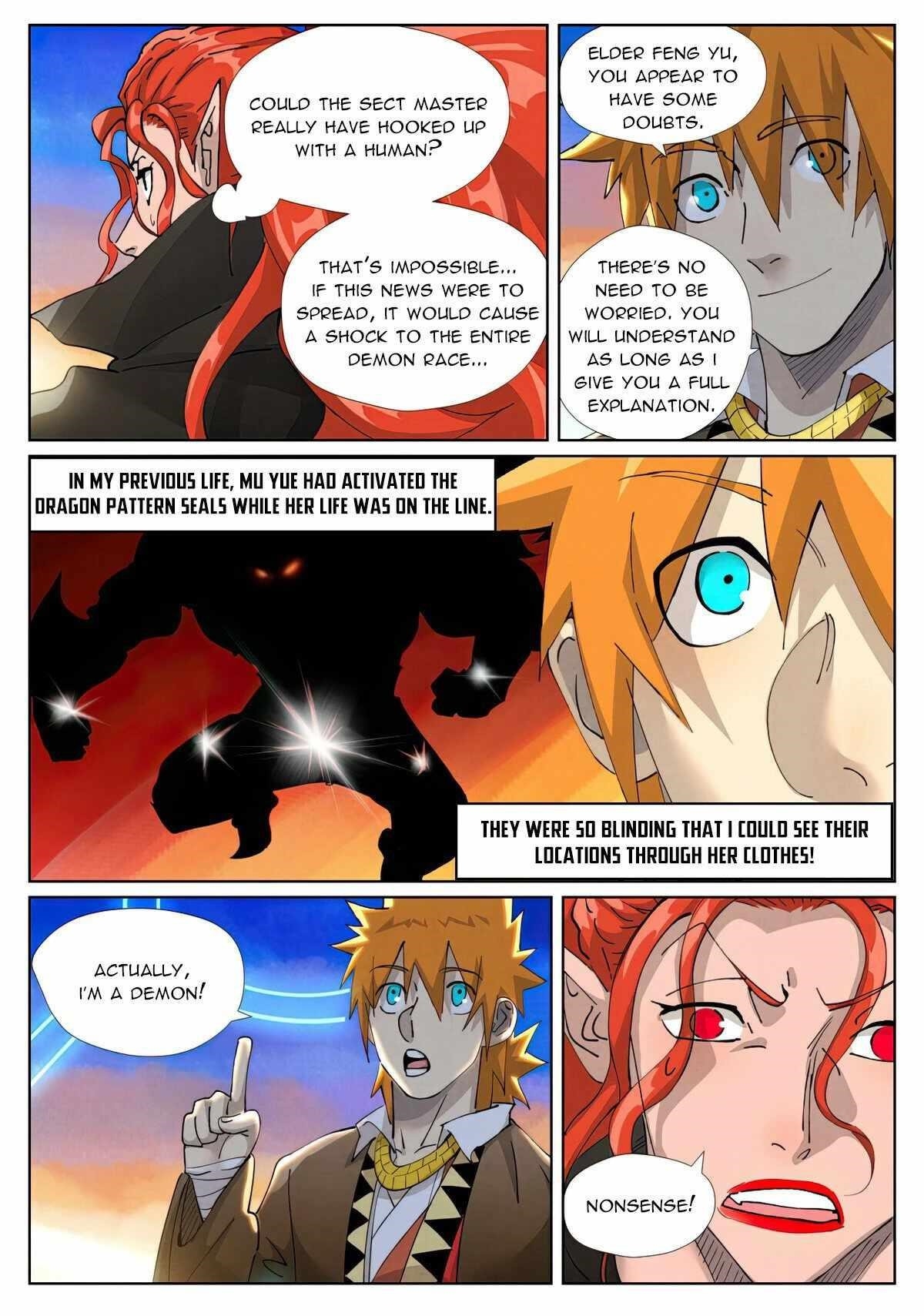 Tales of Demons and Gods Chapter 440.6 — Page 7