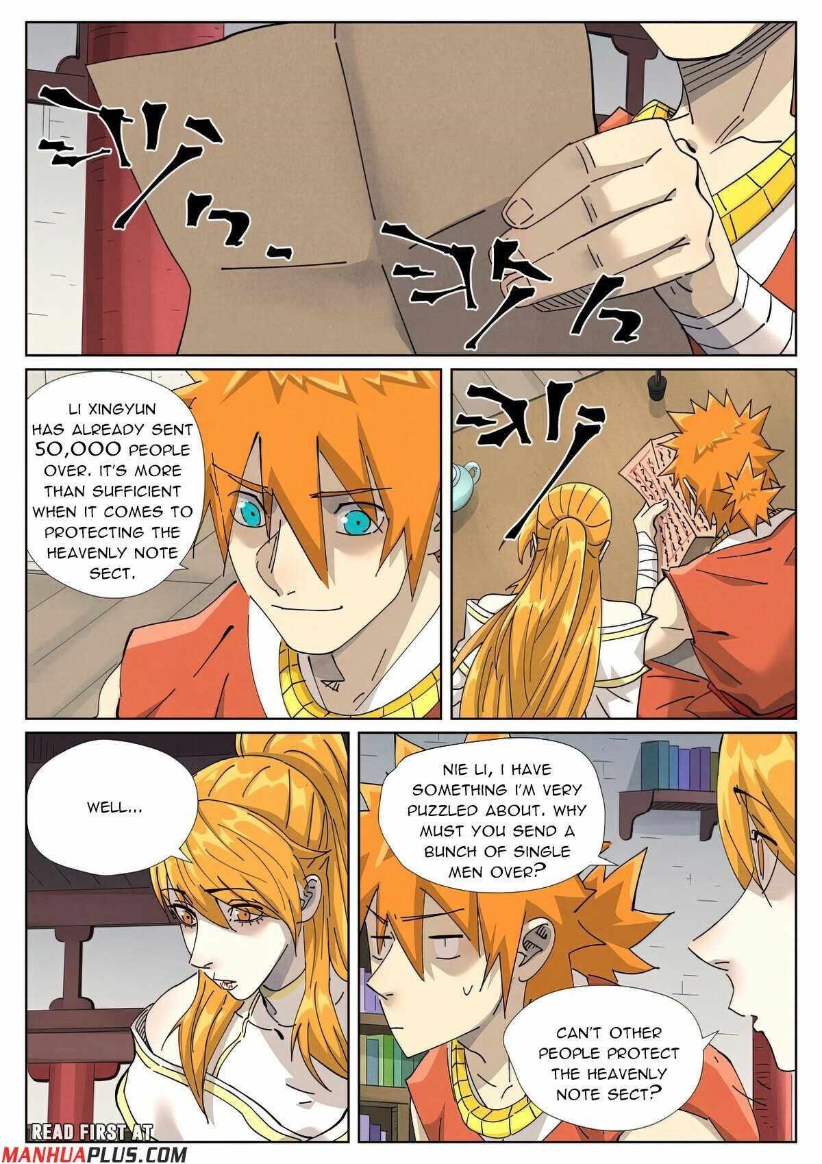 Tales of Demons and Gods Chapter 443.5 — Page 9