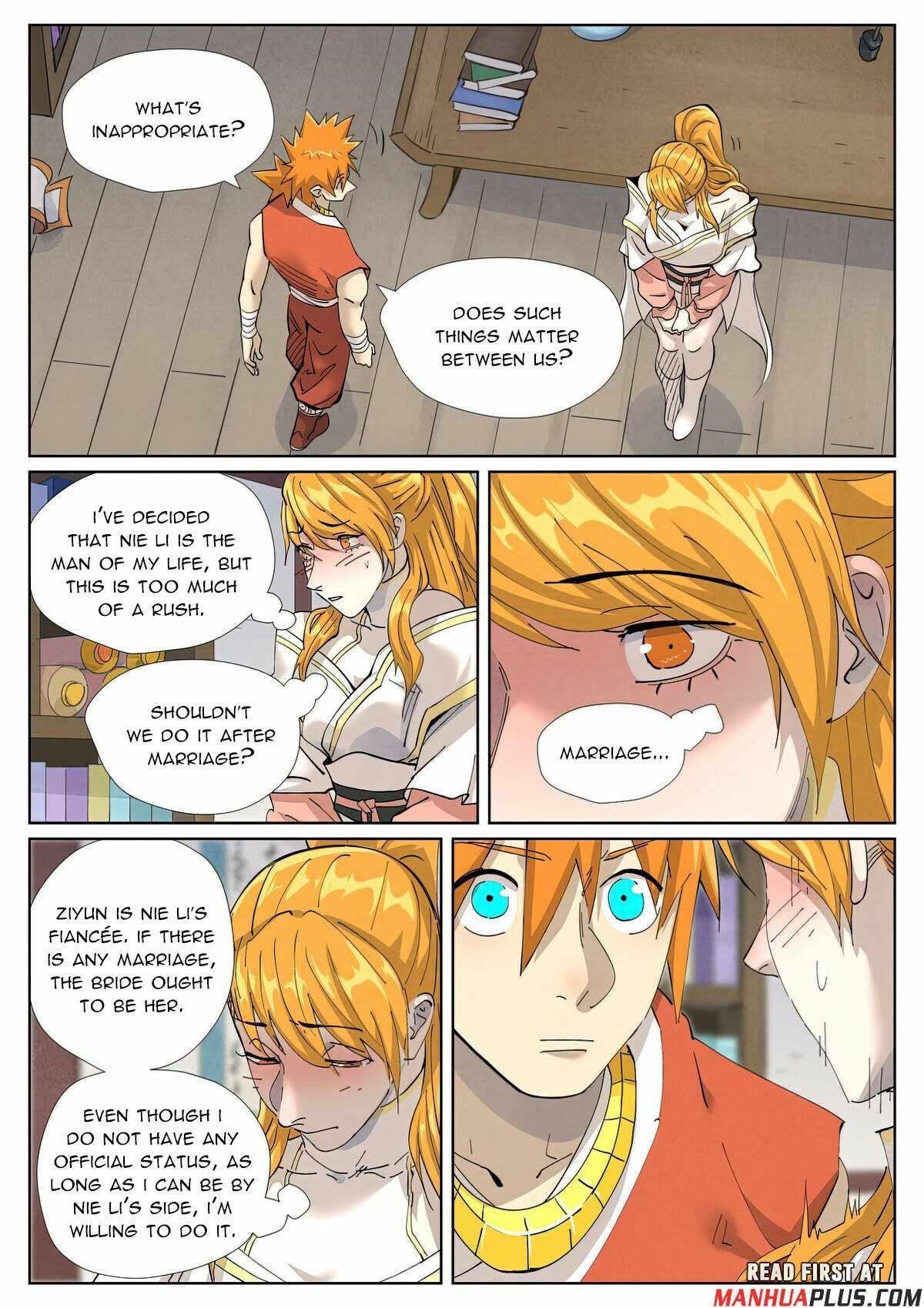 Tales of Demons and Gods Chapter 444.1 — Page 8