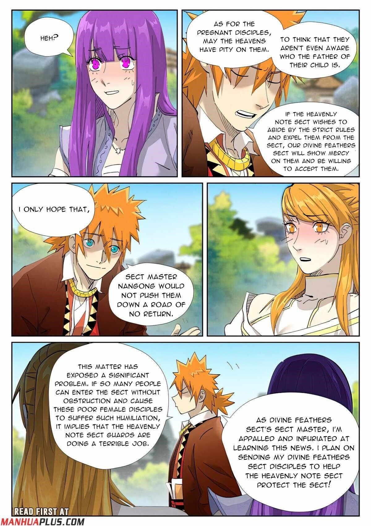 Tales of Demons and Gods Chapter 445.1 — Page 8