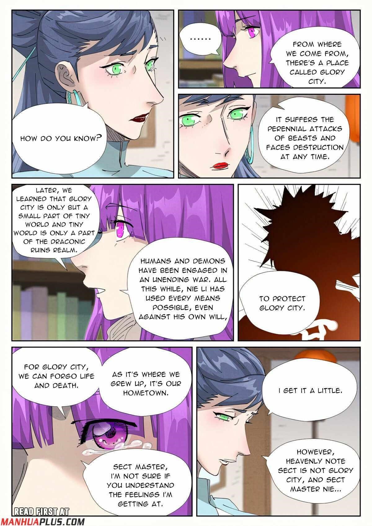 Tales of Demons and Gods Chapter 445.6 — Page 8