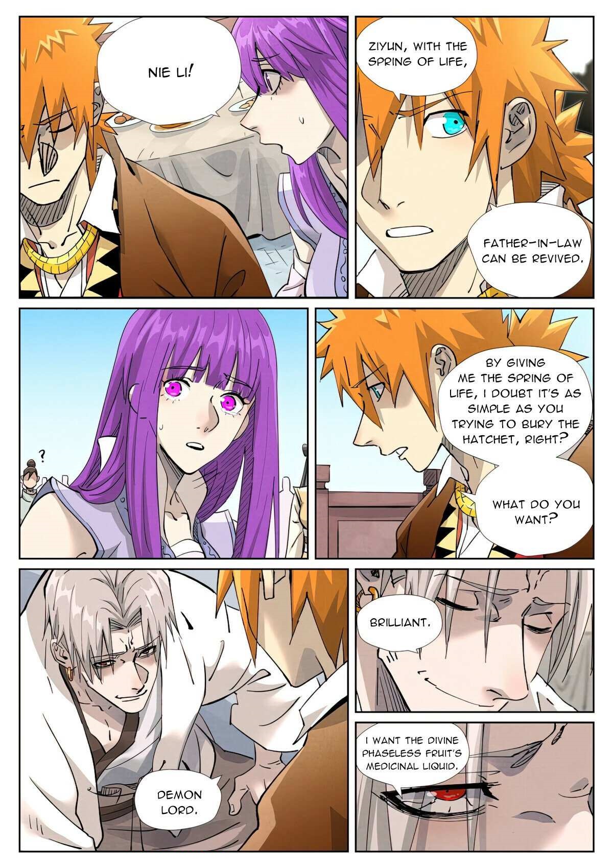 Tales of Demons and Gods Chapter 447.6 — Page 7