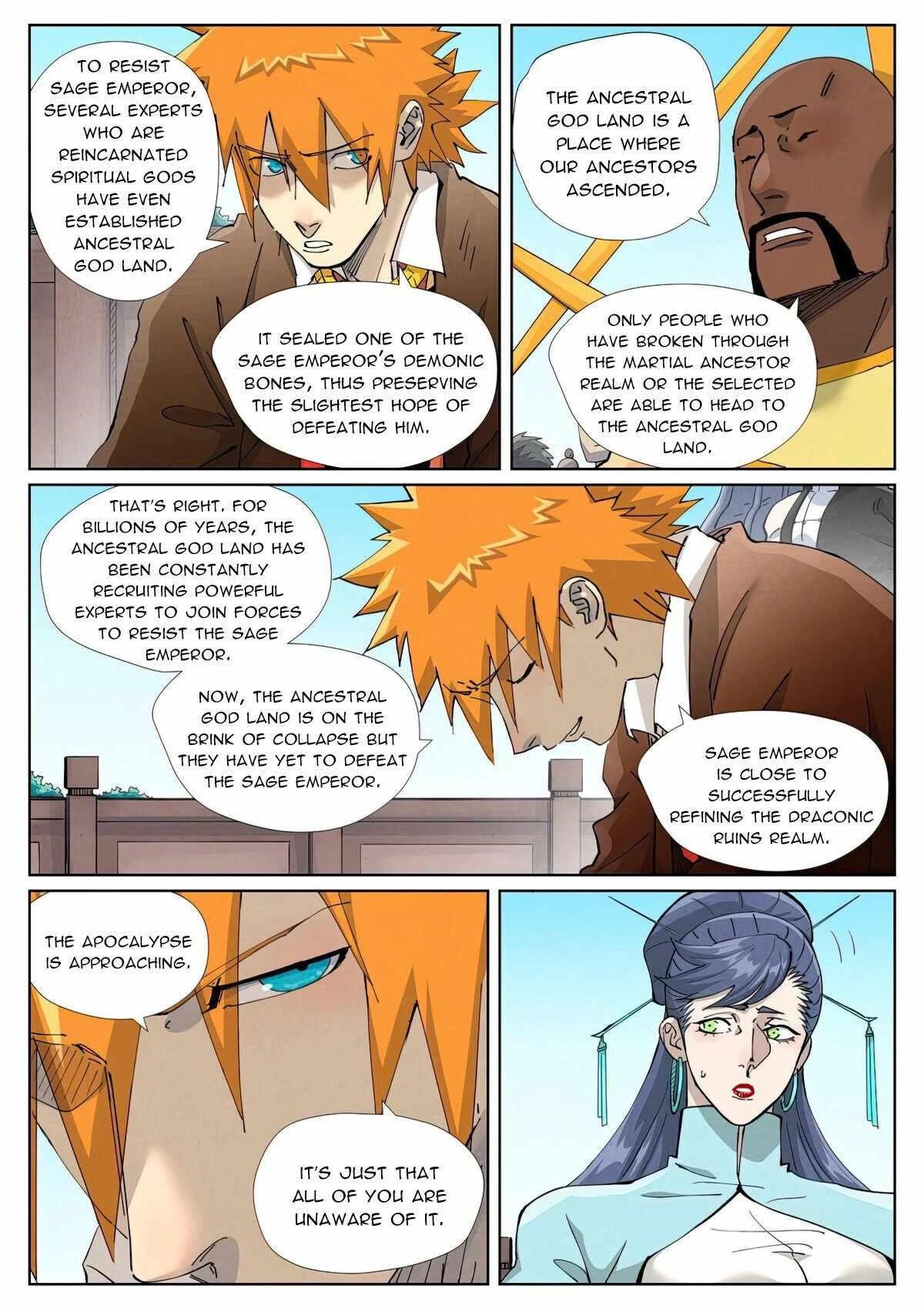 Tales of Demons and Gods Chapter 449.1 — Page 4