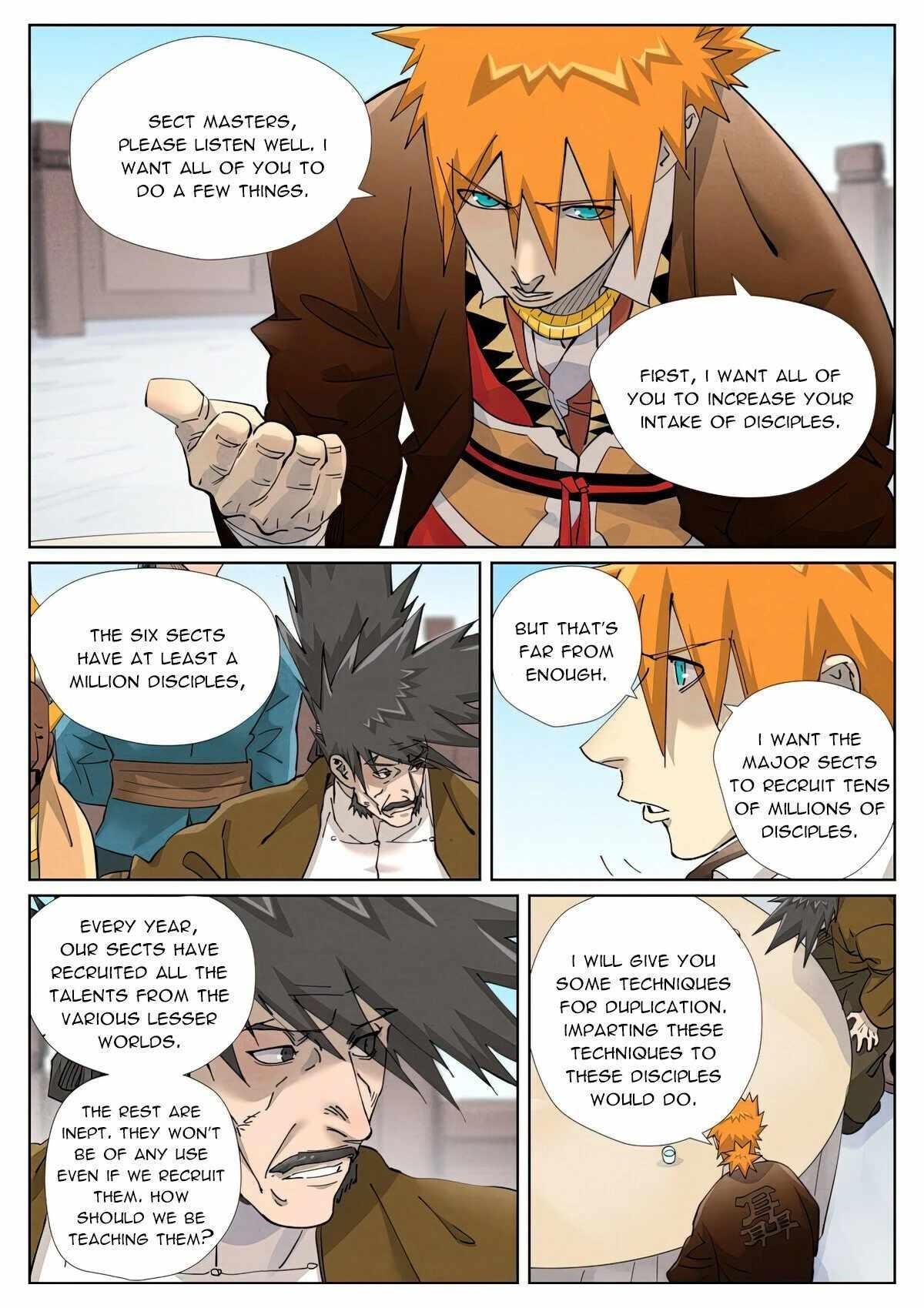 Tales of Demons and Gods Chapter 449.1 — Page 8