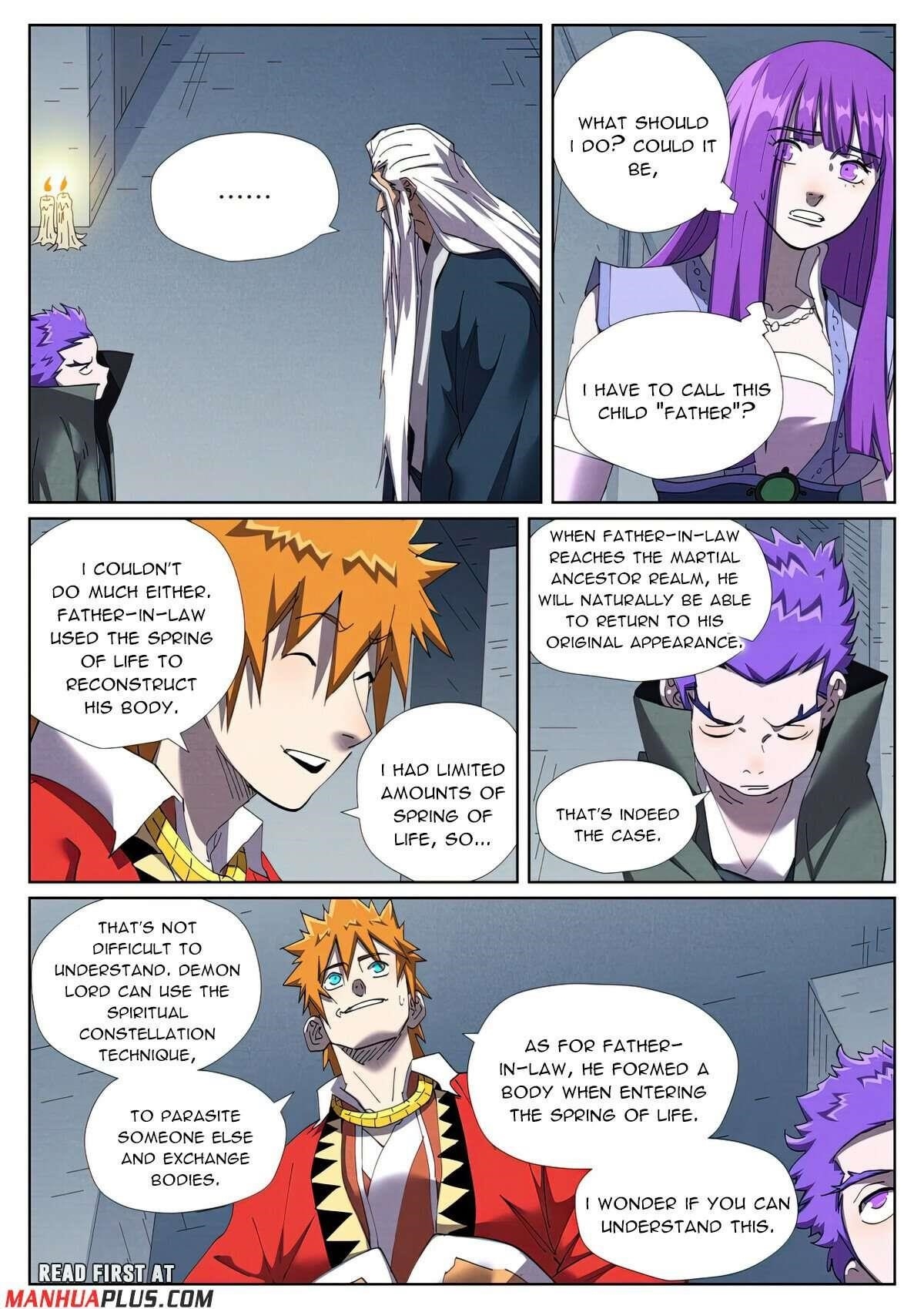 Tales of Demons and Gods Chapter 455.6 — Page 8