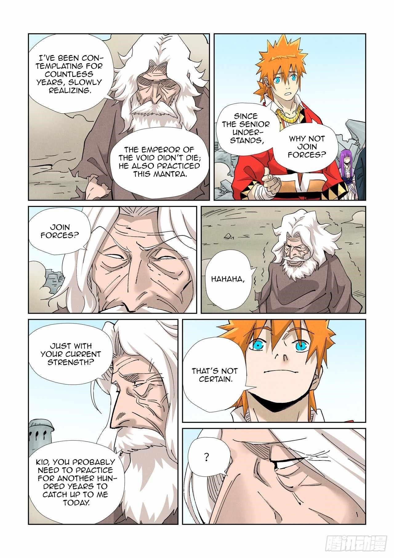 Tales of Demons and Gods Chapter 458.1 — Page 4