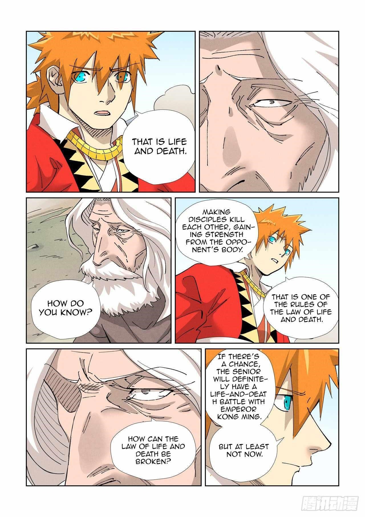 Tales of Demons and Gods Chapter 458.1 — Page 6