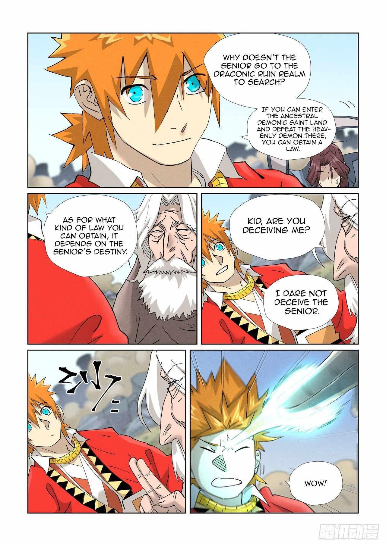 Tales of Demons and Gods Chapter 458.1 — Page 9