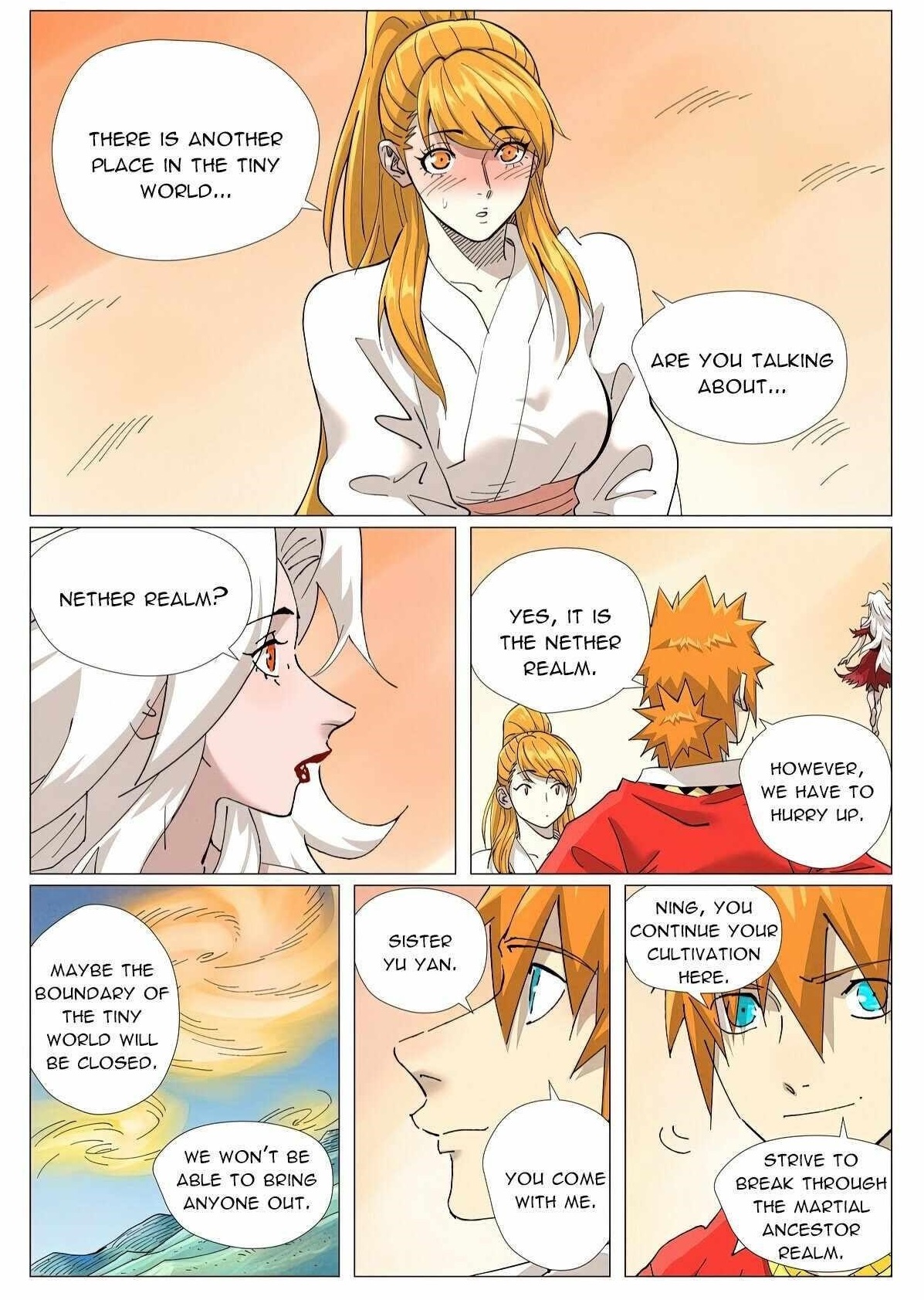 Tales of Demons and Gods Chapter 463.1 — Page 1