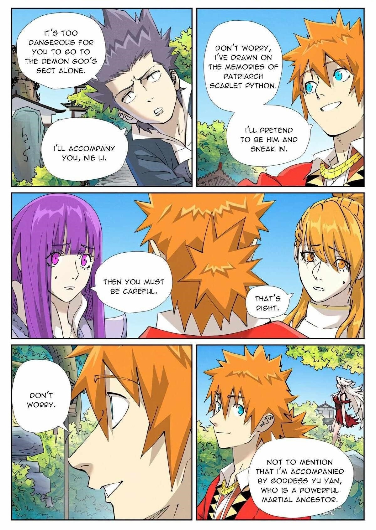 Tales of Demons and Gods Chapter 470.6 — Page 1