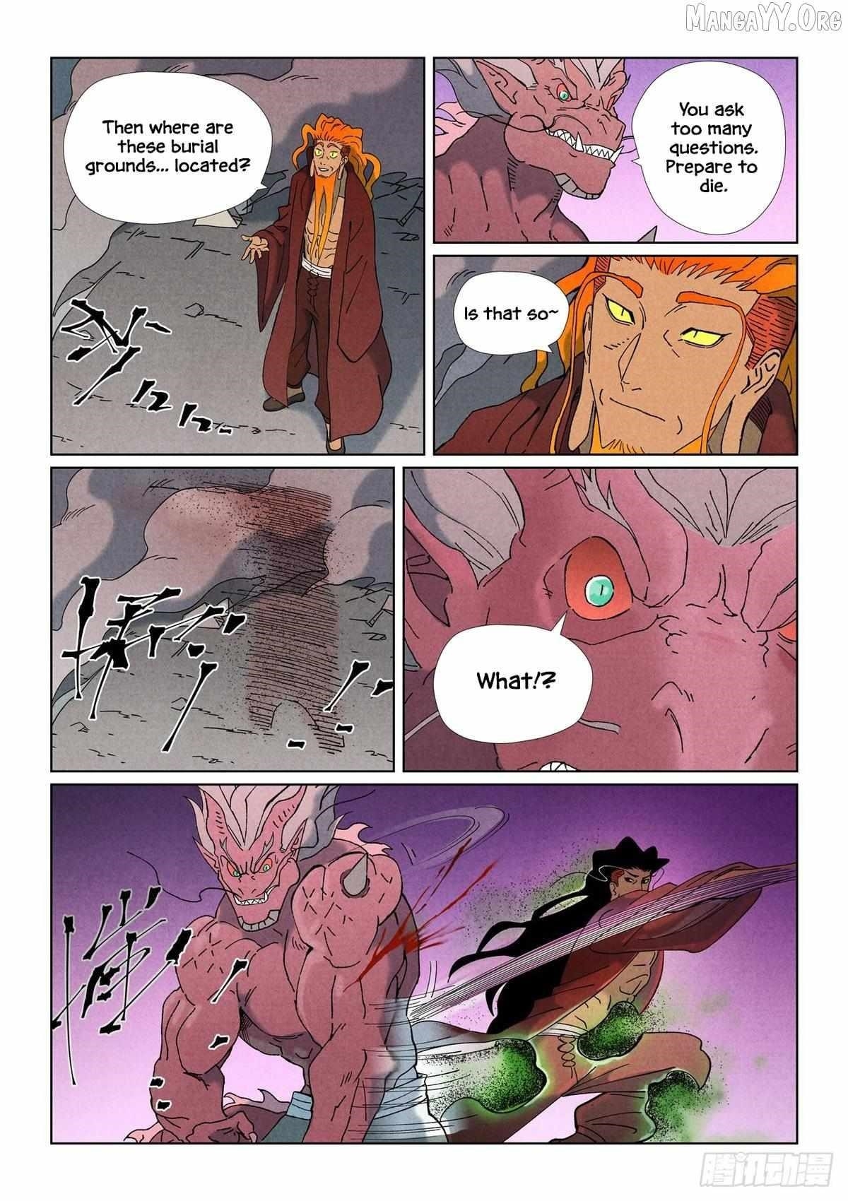 Tales of Demons and Gods Chapter 508.5 — Page 8