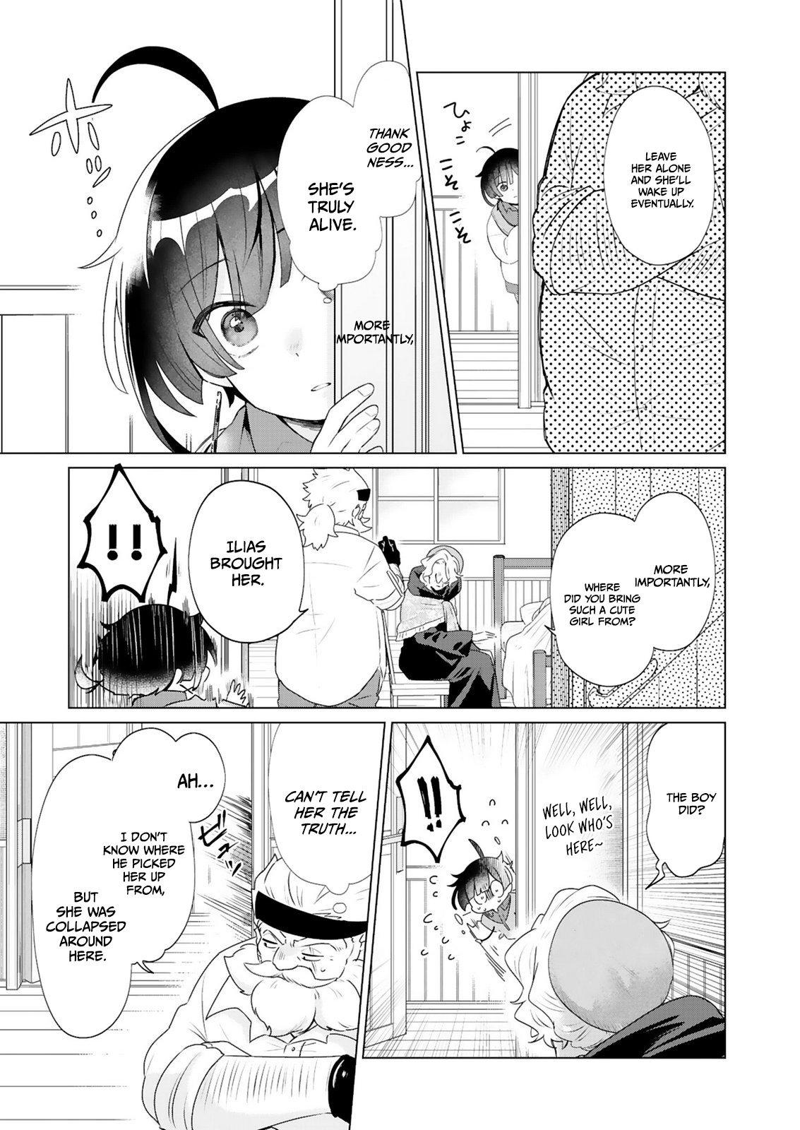 Tansakusha Ilias wa Hitomishiri Saikyou Bocchi Shounen wa, Saikyou no Kamen de Kyou mo Hitori wo Tsuranukitai Chapter 3.1 — Page 6