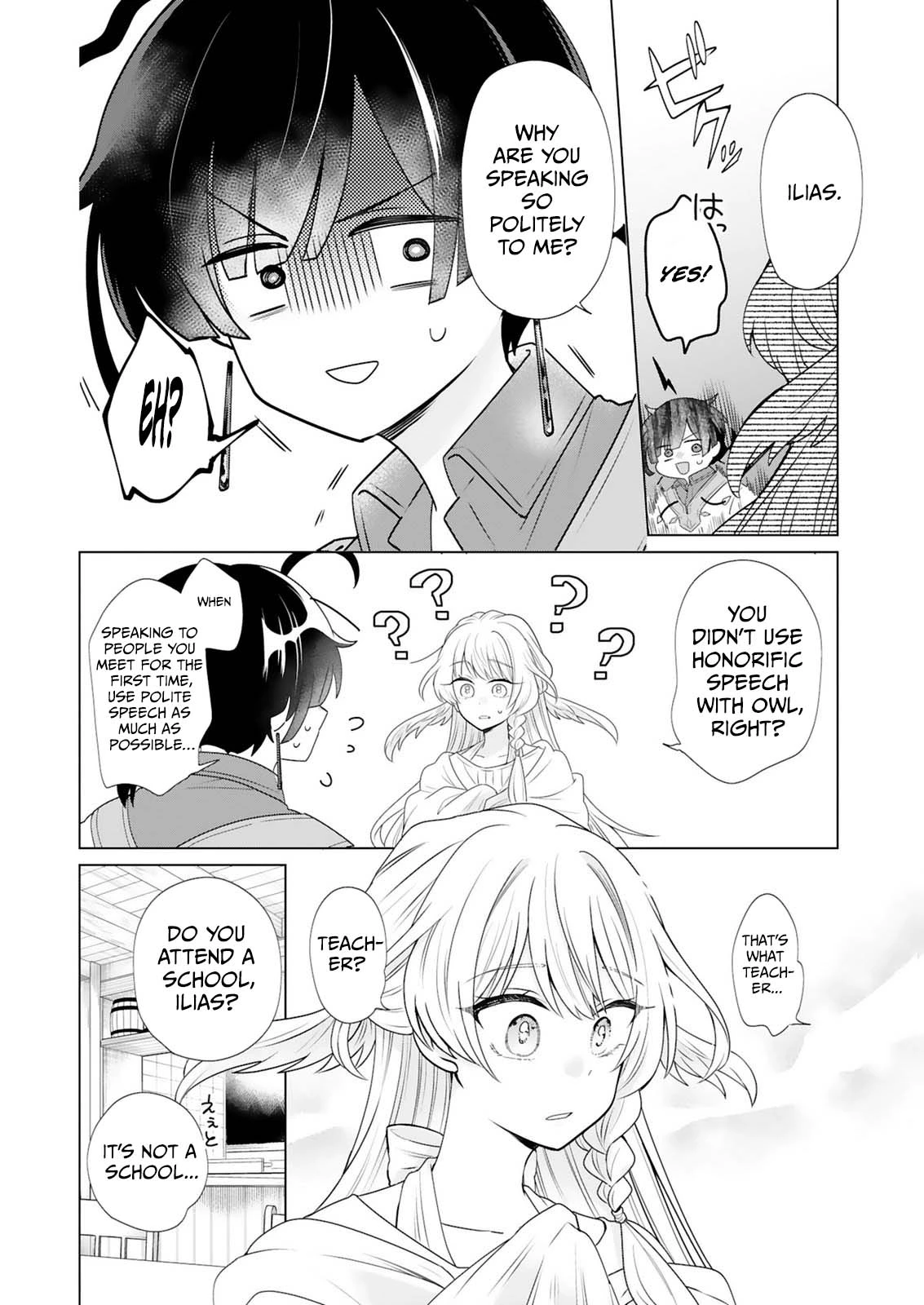 Tansakusha Ilias wa Hitomishiri Saikyou Bocchi Shounen wa, Saikyou no Kamen de Kyou mo Hitori wo Tsuranukitai Chapter 4.1 — Page 7