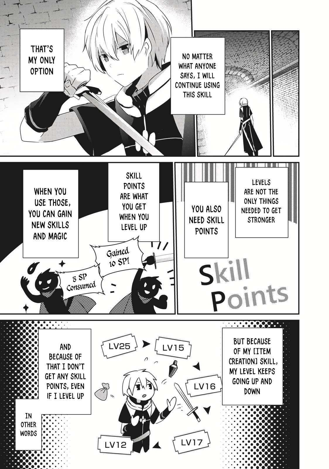 Teihen Boukensha dakedo Mahou o Kiwametemiru koto ni shita: Munou Skill kara Kami Skill ni Shinka Shita [Mahou Souzou] to [Item Sakusei] de Musou Suru Chapter 1 — Page 13