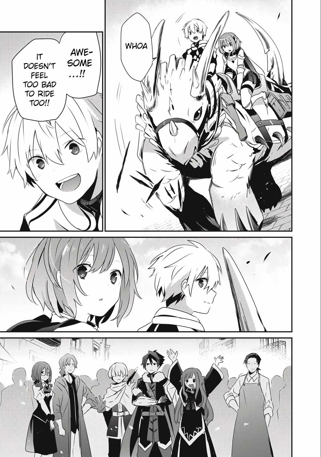 Teihen Boukensha dakedo Mahou o Kiwametemiru koto ni shita: Munou Skill kara Kami Skill ni Shinka Shita [Mahou Souzou] to [Item Sakusei] de Musou Suru Chapter 12.2 — Page 15