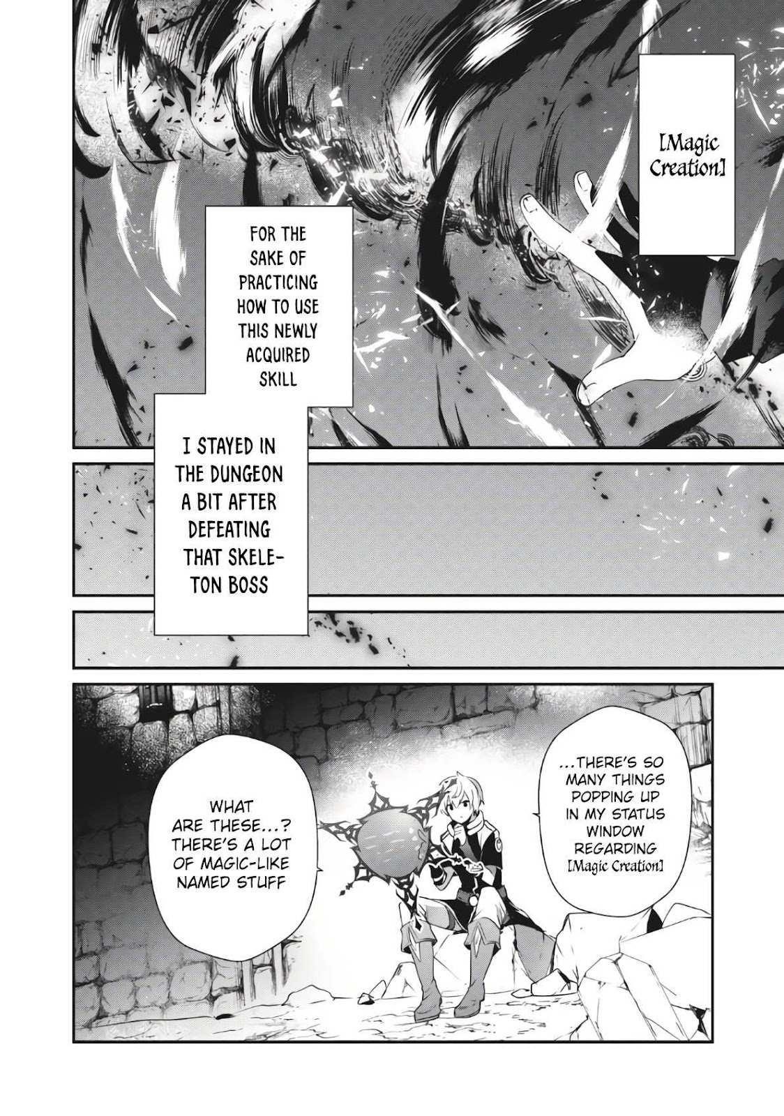 Teihen Boukensha dakedo Mahou o Kiwametemiru koto ni shita: Munou Skill kara Kami Skill ni Shinka Shita [Mahou Souzou] to [Item Sakusei] de Musou Suru Chapter 2.1 — Page 2