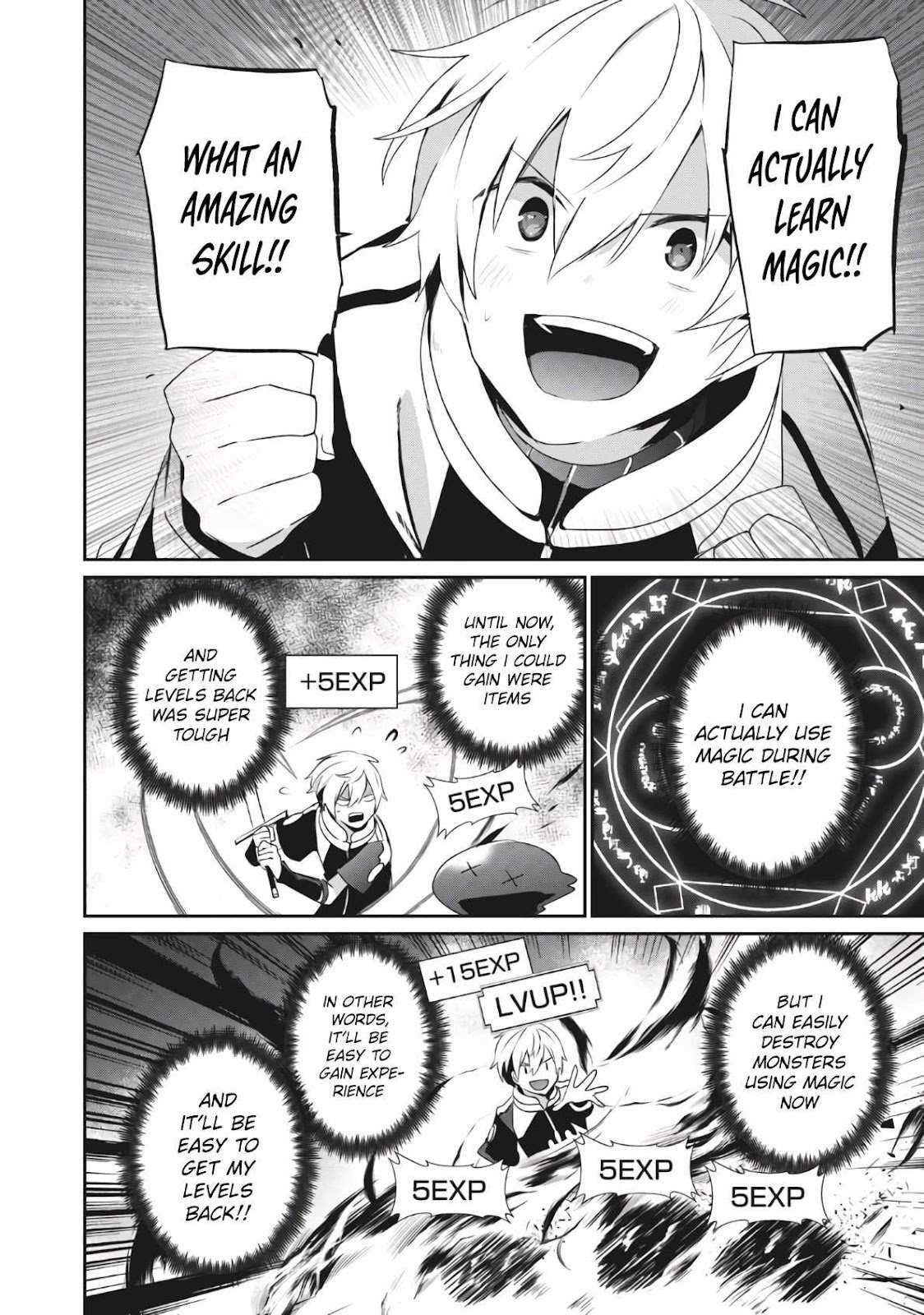 Teihen Boukensha dakedo Mahou o Kiwametemiru koto ni shita: Munou Skill kara Kami Skill ni Shinka Shita [Mahou Souzou] to [Item Sakusei] de Musou Suru Chapter 2.1 — Page 5