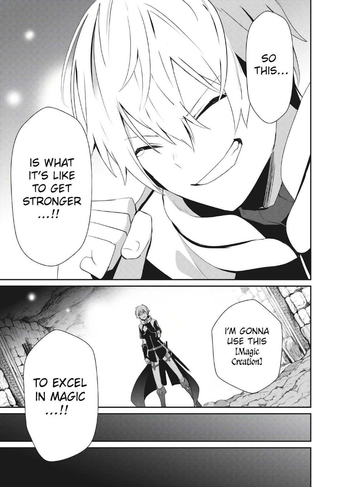 Teihen Boukensha dakedo Mahou o Kiwametemiru koto ni shita: Munou Skill kara Kami Skill ni Shinka Shita [Mahou Souzou] to [Item Sakusei] de Musou Suru Chapter 2.1 — Page 14