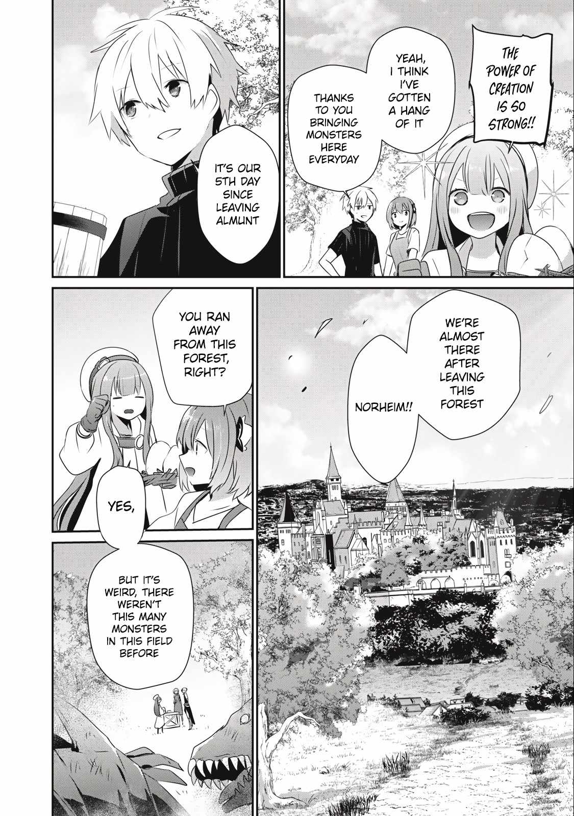 Teihen Boukensha dakedo Mahou o Kiwametemiru koto ni shita: Munou Skill kara Kami Skill ni Shinka Shita [Mahou Souzou] to [Item Sakusei] de Musou Suru Chapter 20.1 — Page 6
