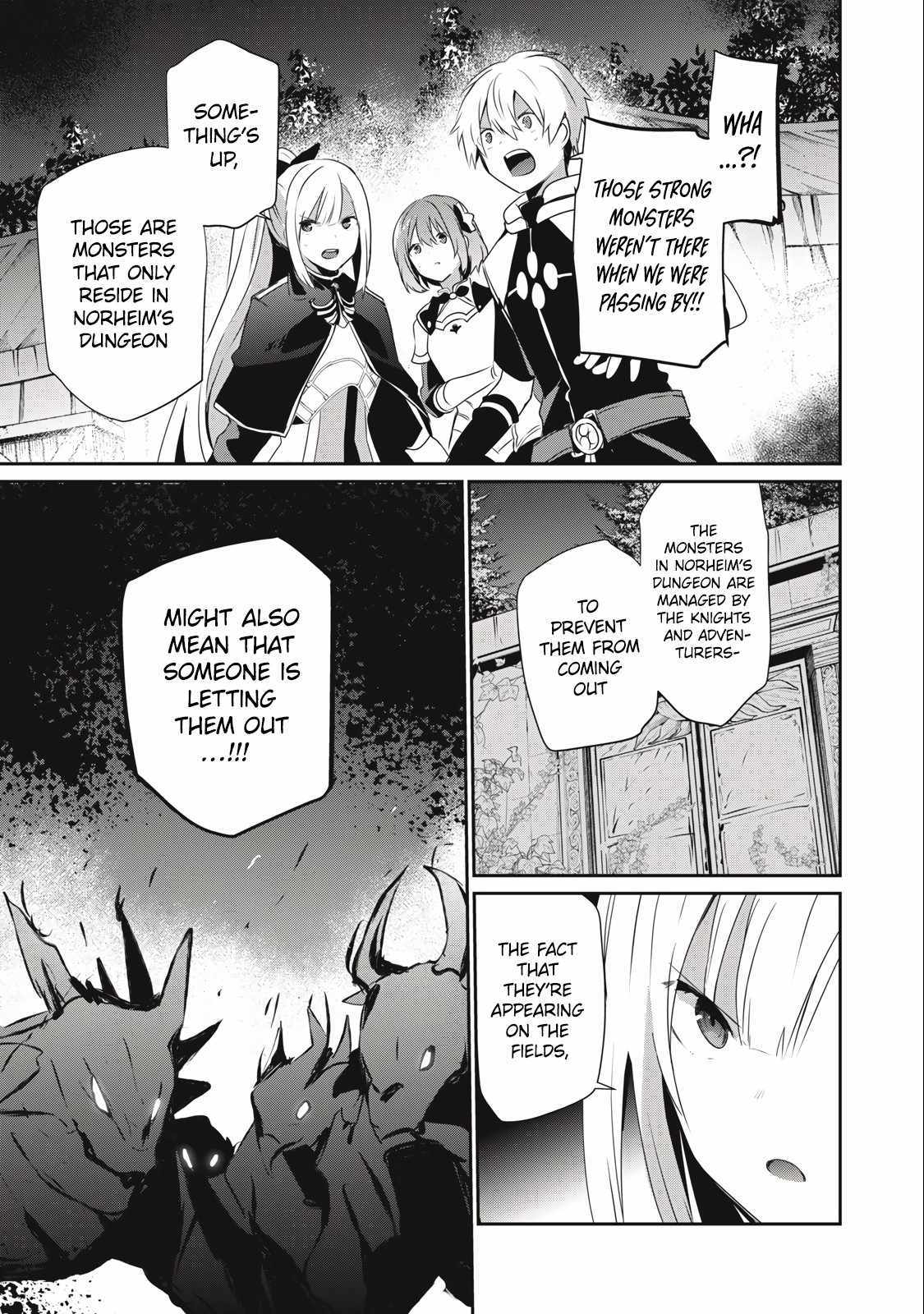 Teihen Boukensha dakedo Mahou o Kiwametemiru koto ni shita: Munou Skill kara Kami Skill ni Shinka Shita [Mahou Souzou] to [Item Sakusei] de Musou Suru Chapter 20.2 — Page 15